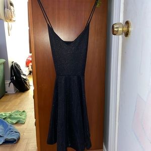 black homecoming dress